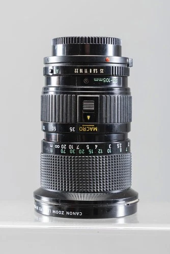 Canon FD 35-105mm F3.5 MF Zoom Macro Lens for AE-1 A-1, Tested and Working