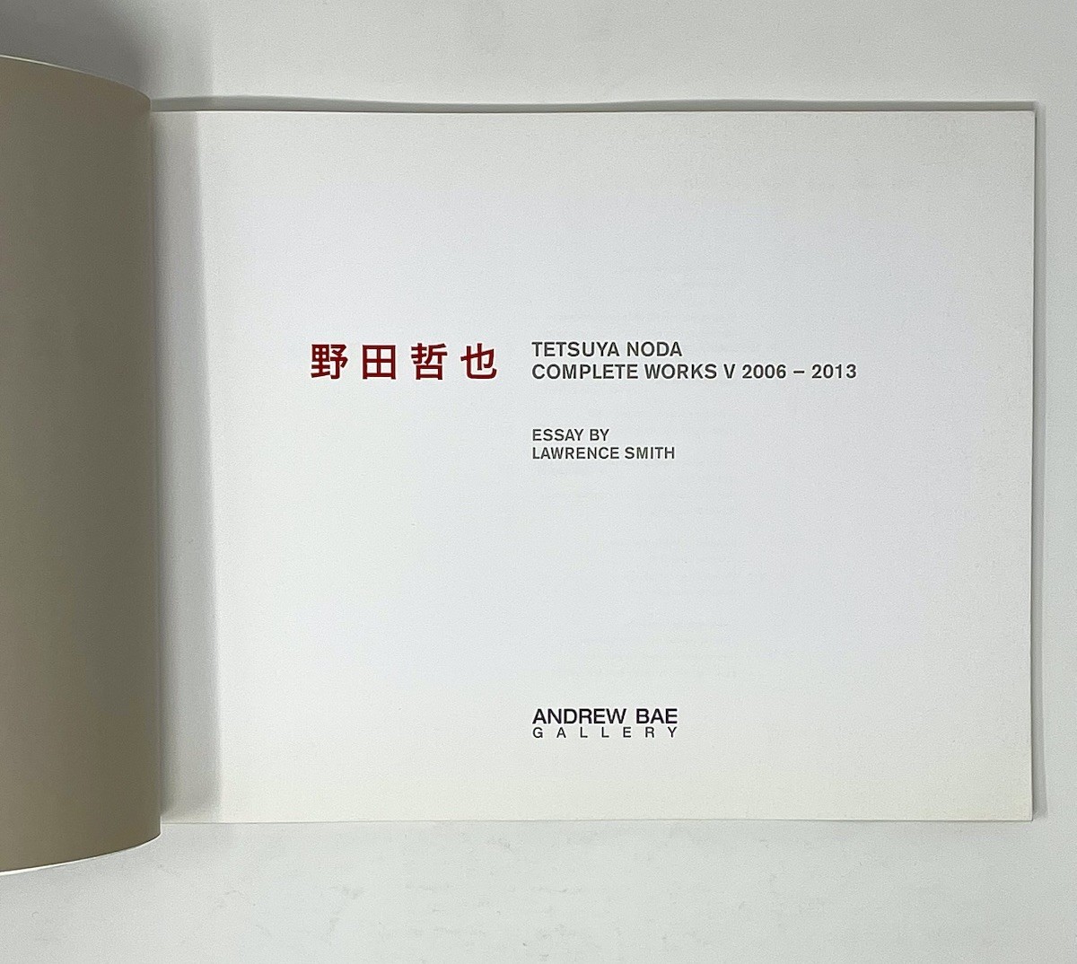 Tetsuya Noda Complete Works V, 2006-2013 Softcover Edition Of 1000