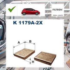 Filtron Filter, Innenraumluft PEUGEOT 208 I (CA_, CC_) 1.2