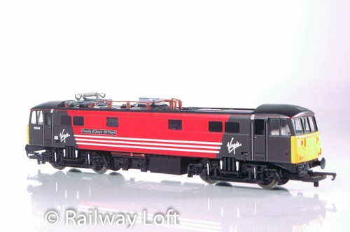 Class 86 86248 "Sir Clwyd - County of Clwyd" in Virgin-Lackierung von Hornby R2290D | Zustand: Used