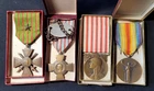 Croix de Guerre 1914 1918 Medals Sergeant Infantry WW1 set French Medals
