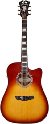 D'Angelico Premier Bowery - Iced Tea Burst