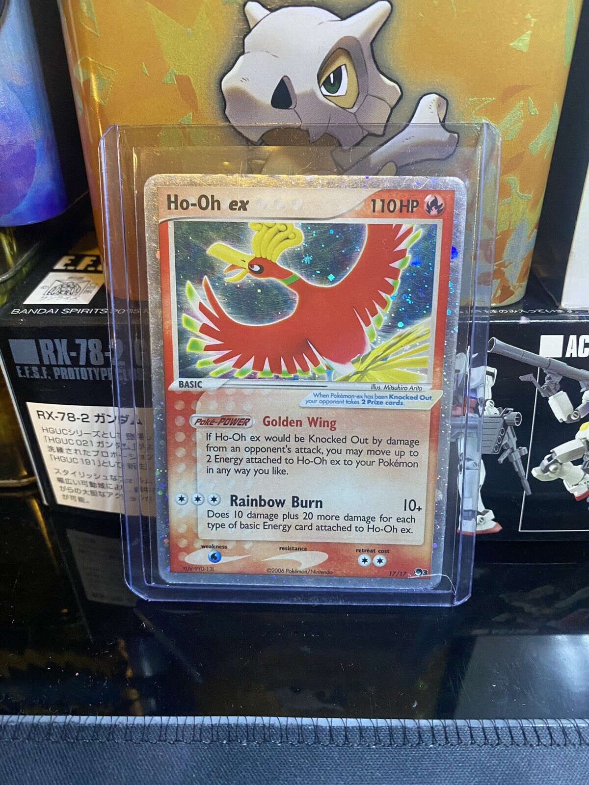 HO OH EX Pop 3 card 17/17 Pokemon card in great conditio…