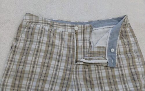 Pantalones Cortos Croft & Barrow Para Hombre Talla 38 Multicolor Bolsillos A Cuadros Y2K - Imagen 3 de 10