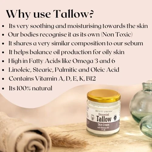 Whipped Tallow Cream - Halal Tallow Moisturiser For Dry Skin/Eczema (200g) - Image 2 of 4