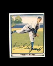 Whit Wyatt Signed 1941 Play Ball Reprint Brooklyn Dodgers Autograph