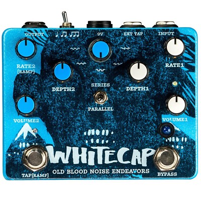 Old Blood Noise Endeavors Whitecap Asynchronous Dual Tremolo Effect Pedal