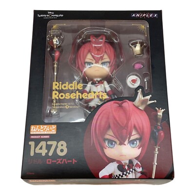 Nendoroid Disney Twisted Wonderland Riddle RoseHeart Figure #1478