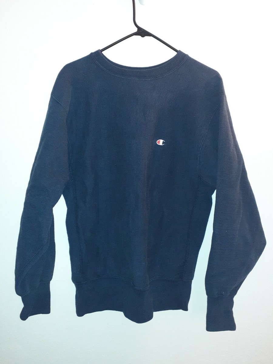 Vintage Champion Reverse Weave Warm Up blue 80s | eBay