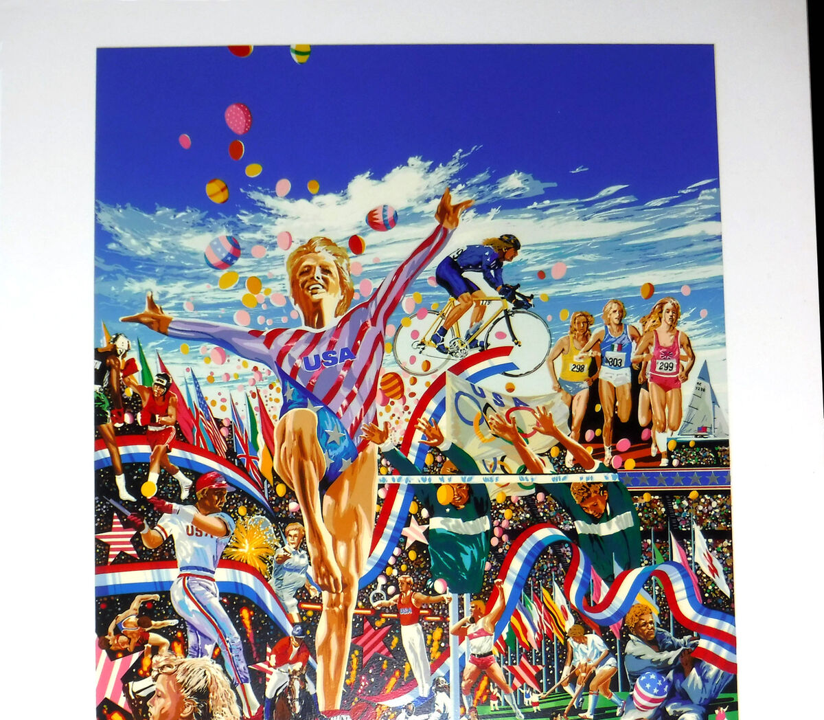 Hiro Yamagata, Summer Olympic Games, Limited Edition Serigraph