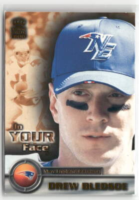 2000 Pacific Crown Royale #15 Drew Bledsoe In Your Face  FIND! 526