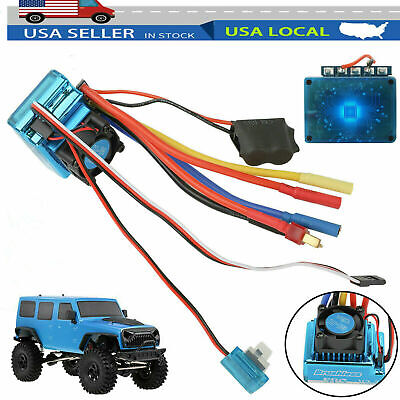 US 120A Brushless ESC Electric Speed Controller RC Accessory for 1/10 1/8 RC Car