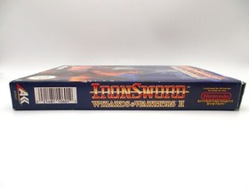 Iron Sword Wizards & Warriors II - NES Nintendo - in OVP Box