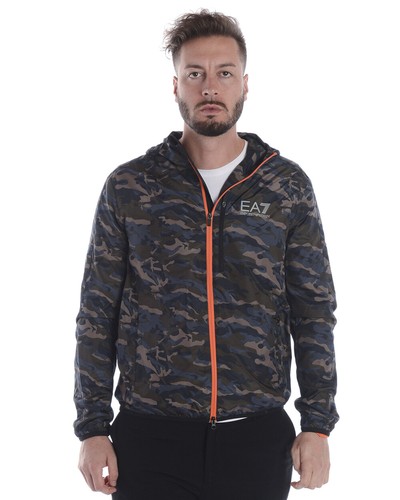 Emporio Armani Ea7 Jacket Man Green 