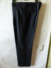 EVERGREEN SPORTSWEAR MENS DRESS PANTS IN NAVY BLUE US MENS SIZE 48 ITALIAN 58