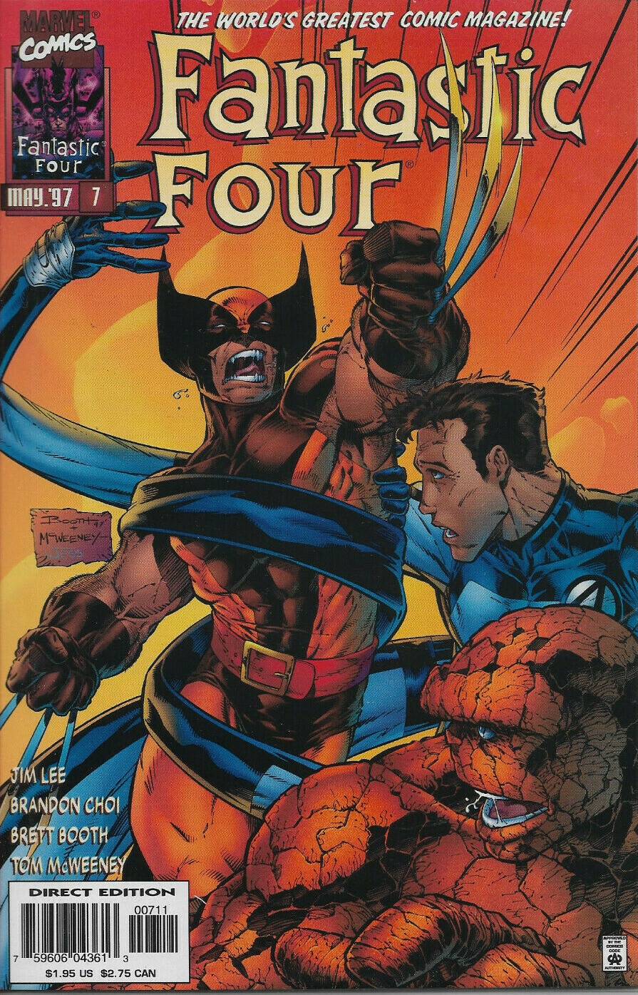 FANTASTIC FOUR (1996) #7 - Back Issue