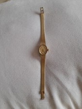 DUGENA CLASSIC Damenuhr - Armbanduhr Gold 585 - 14K Gelbgold 585er Uhr