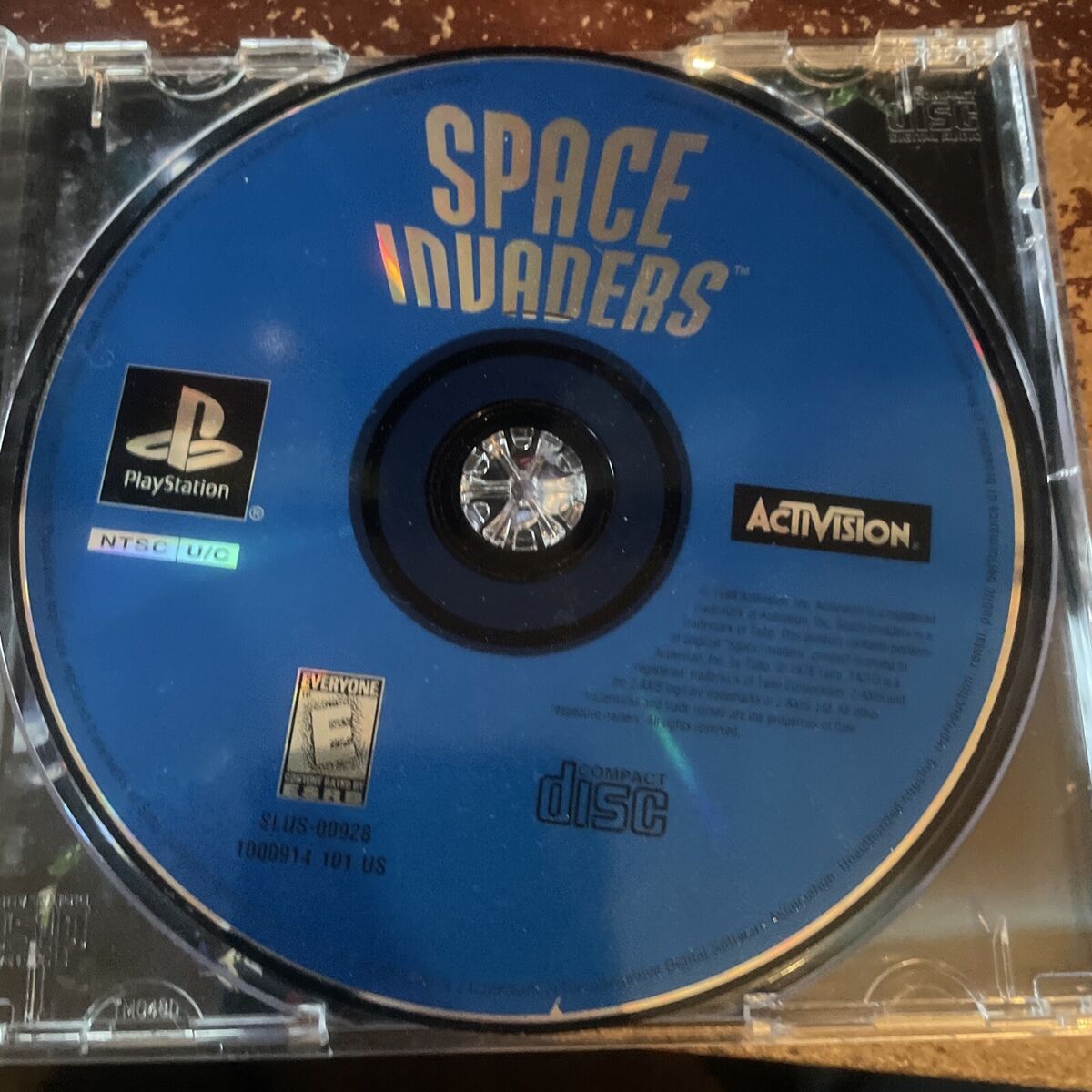 Space Invaders - PS1 PS2 PS3 Complete Playstation Game Space Invaders - PS1 PS2 PS3 Complete Playstation Game