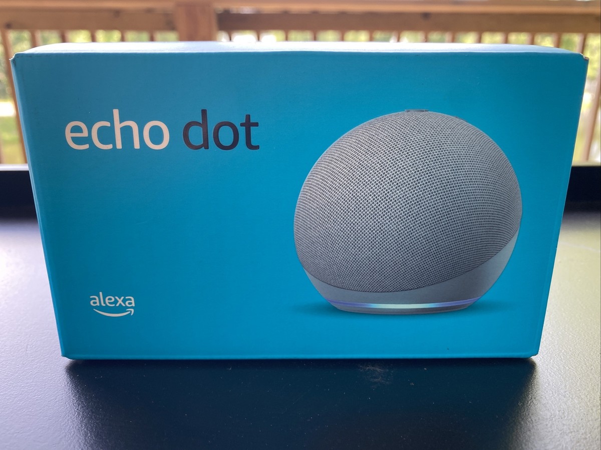 Echo Dot (4th Gen) Smart speaker with Alexa Twilight Blue