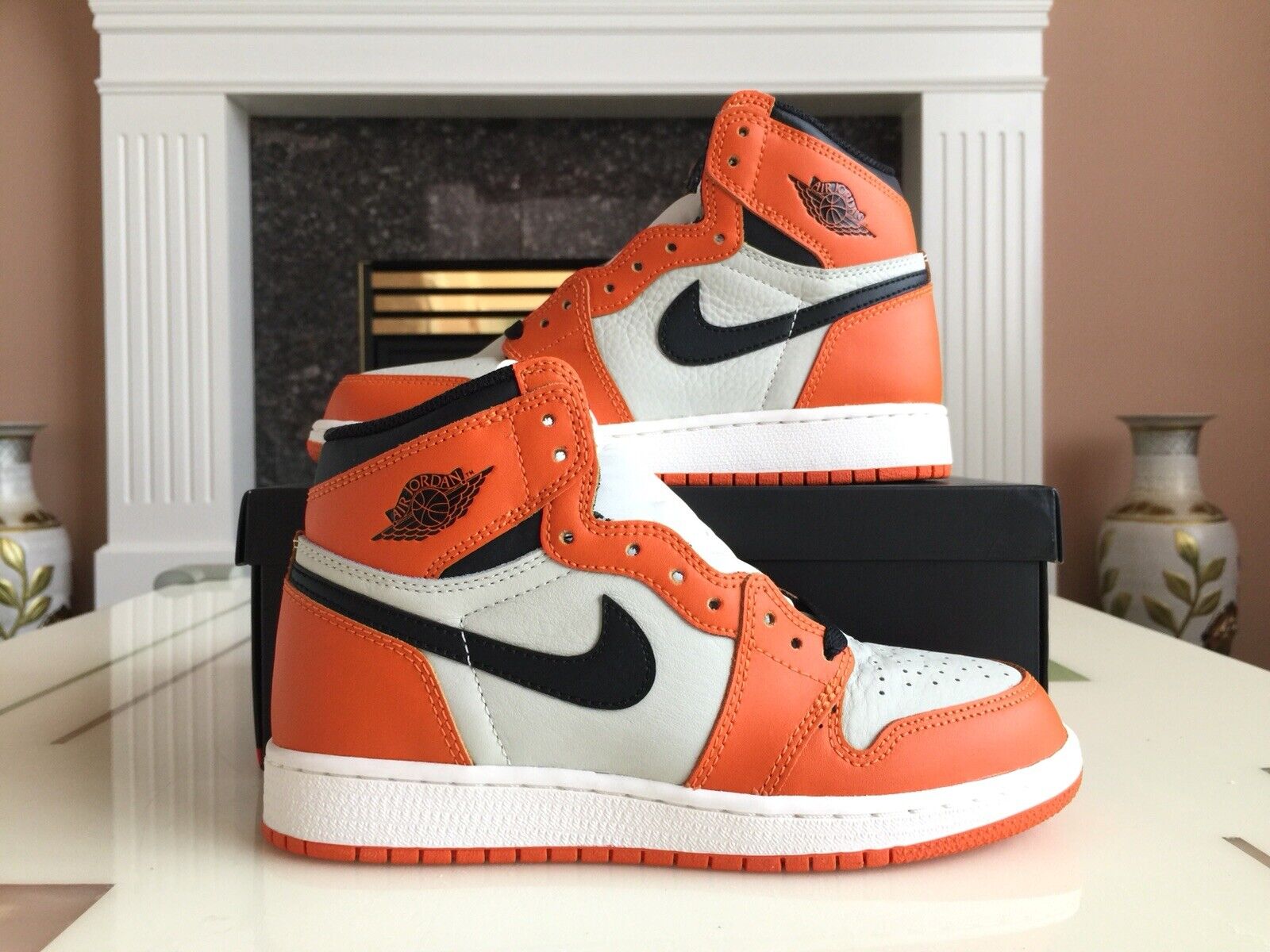 Air Jordan 1 High OG Reverse Shattered Backboard SBB GS Size 4.5Y