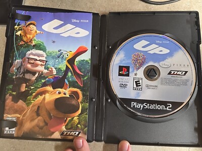DISNEY PIXAR UP (SONY PLAYSTATION2 PS2) - Black Label -- No Cover