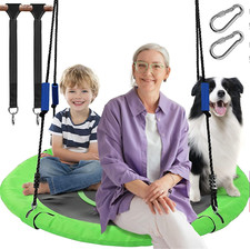 750 Lb Weight Capacity 40 Inch Round Saucer Tree Swing bed hammock outdoor kids