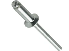 100 pcs Aluminum Pop Rivets Flat Head Countersunk Blind Every Size and Length