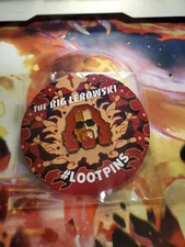The Big Lebowski "The Dude" Jeff Bridges Enamel Pin/Brooch Loot Crate EXCLUSIVE