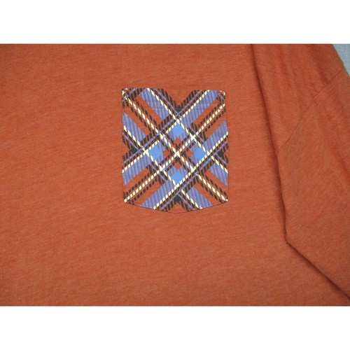 MarleyLilly Orange Graphic Heritage Vintage Long Sleeve T-shirt Women Size L/XL - Picture 3 of 7