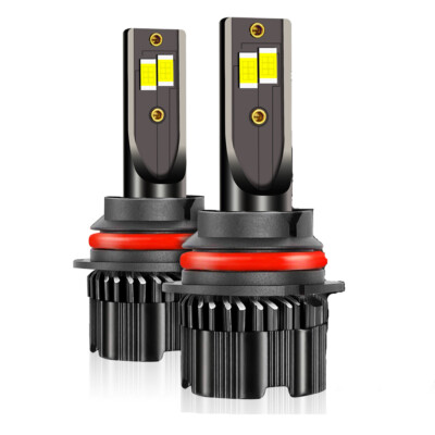 9007/HB5 LED Headlight Bulbs Kit 6500K High Low Beam Light Super Bright Bulbs A