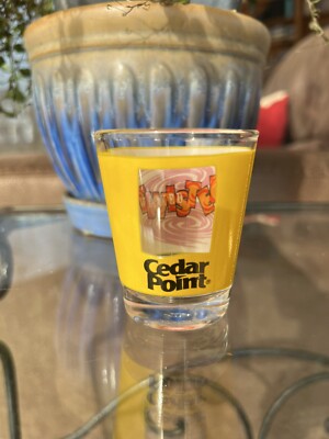 NEW Cedar Point Retired Wicked Twister Shot Glass LOOK!