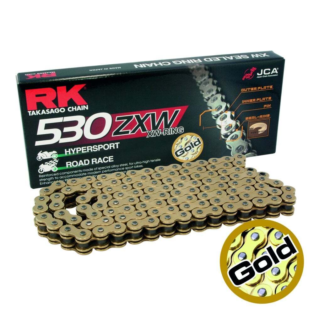 RK Chain and JT Sprockets For Kawasaki ZX-14R (ZX1400) Ninja ABS