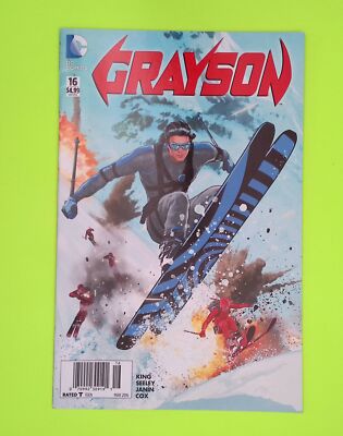 Grayson #16 2016 DC Comics Mid Grade Comic Book A36-138