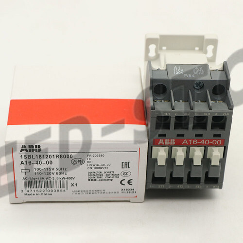 ABB A16-40-00 110V Contactor – New, For PLC-2 Systems