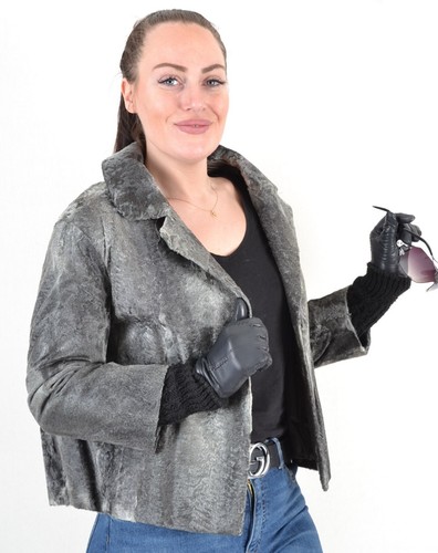A4571 Breitschwanz Persianer Jacke Pelzjacke Pelz Broadtail Persian Lamb Jacket - Bild 14 von 24