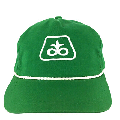 Vtg Pioneer Seeds Corn Hat K-Products Logo USA Snap Back Trucker