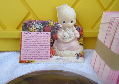 Precious Moments-Gather Your Dreams-10" LE Easter Seals #529680 Dome-Caja-#100 - Imagen 13 de 22