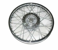 FüR Royal Enfield Hinterrad Felge 48.3Cm X 2.5 Stahl Verchromt Gec