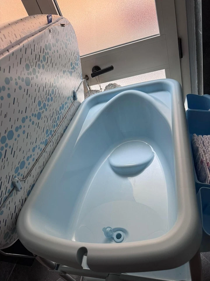 Culla Next to me-Fasciatoio-Seggiolone-Lettino-Sterilizzatore-Bollitore-Sdraio + - Immagine 3 di 4