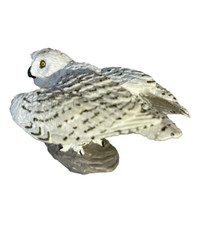 Safari 2.5" Snowy Owl Wings of the World Birds Figure Educational Figure 2008