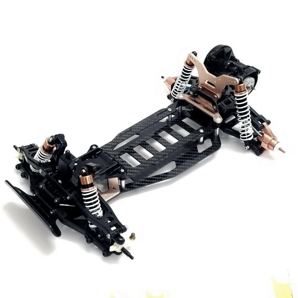 Carbon Fiber Chassis Kit für TAMIYA DT-02 Chassis Holiday Buggy/Kämpfer - Bild 4 von 4