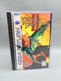 Panzer Dragoon II 2 (Sega Saturn) Complete - Pristine Condition - Reg Card