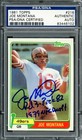 Joe Montana Signed 1981 Topps RC #216 San Francisco 49ers PSA/DNA