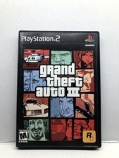 Grand Theft Auto III (PlayStation 2, 2003) Clean Tested Working - Free Ship