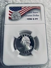 1996 S PF/ULTRA/CAM 90% SILVER WASHINGTON Qtr, Gem Like, Low Mintage, Coin Slab