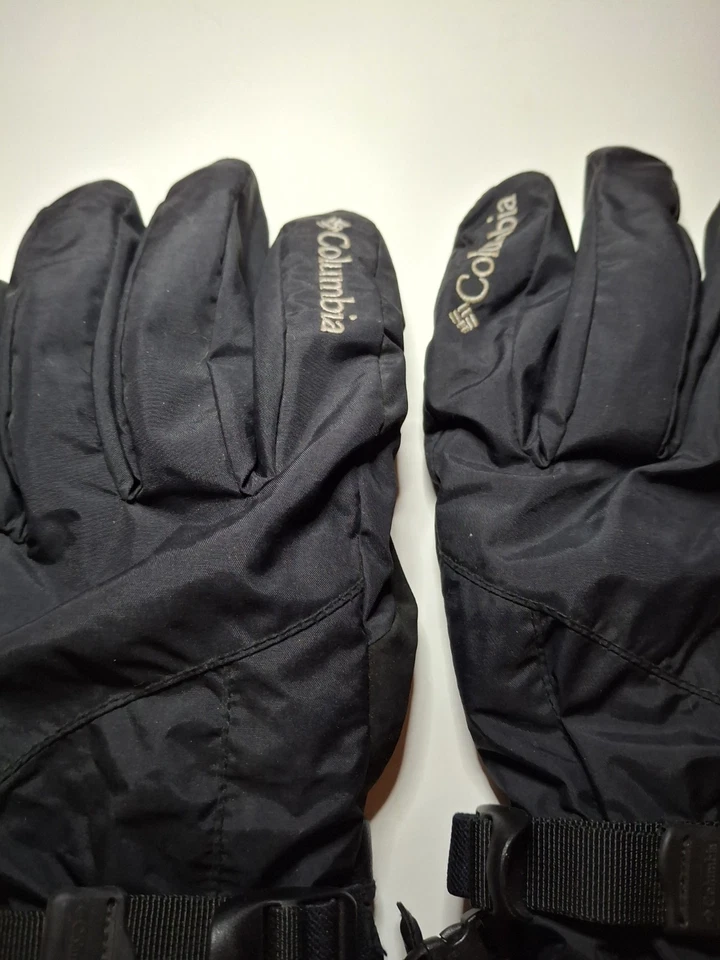 Luvas de inverno Columbia Whirlibird masculinas XL Omni-Tech pretas Omni-Heat - Imagem 2 de 4
