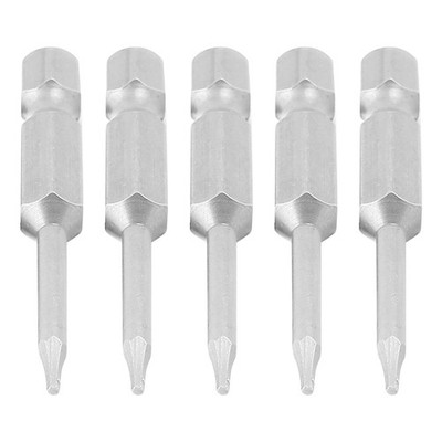 1/4'' Hex Shank 1.27mm Hexagon Head Magnetic Screwdriver Bits 50mm Length