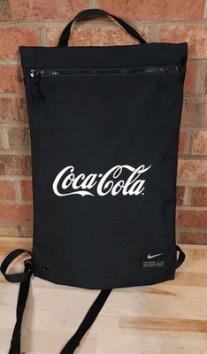 Nike Utility Gym Sack Bag Black Coca-Cola Travel Backpack CQ9455-010
