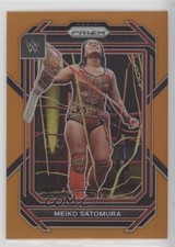 2023 Panini Prizm WWE Orange Prizm 30/99 Meiko Satomura #124 0kf