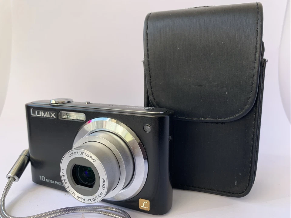 Panasonic Digital Camera Lumix DMC-F2 10.1MP Black Tested *Read*, photo 1 of 5